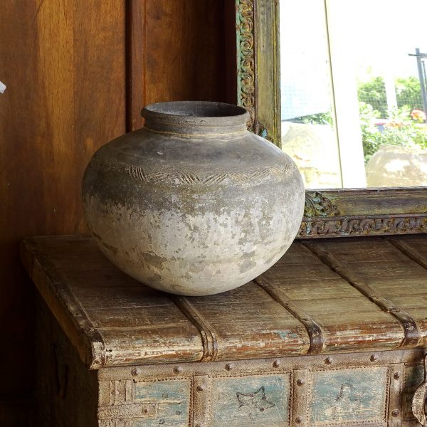 old indian clay pot sc51059 s