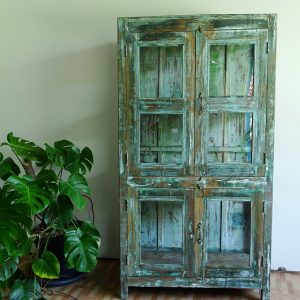 wooden glass cupboard sc52026