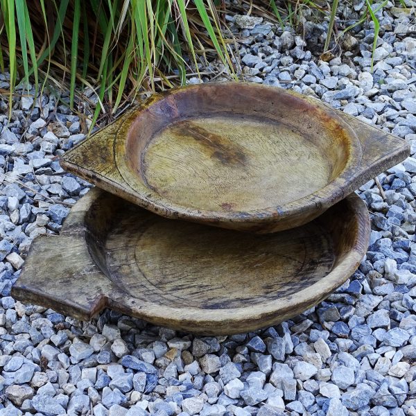 indian wooden plate sc40028