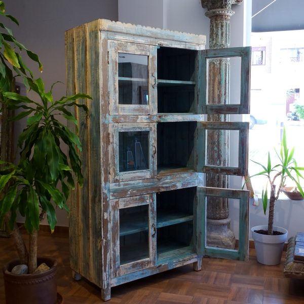 glass doors cupboard sc51045