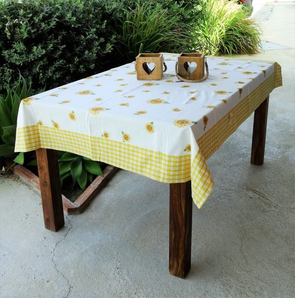 tablecloth sunflower ht84125