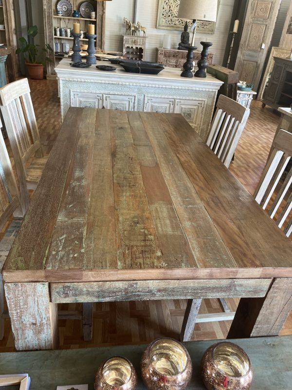 teak dinning table sc49006