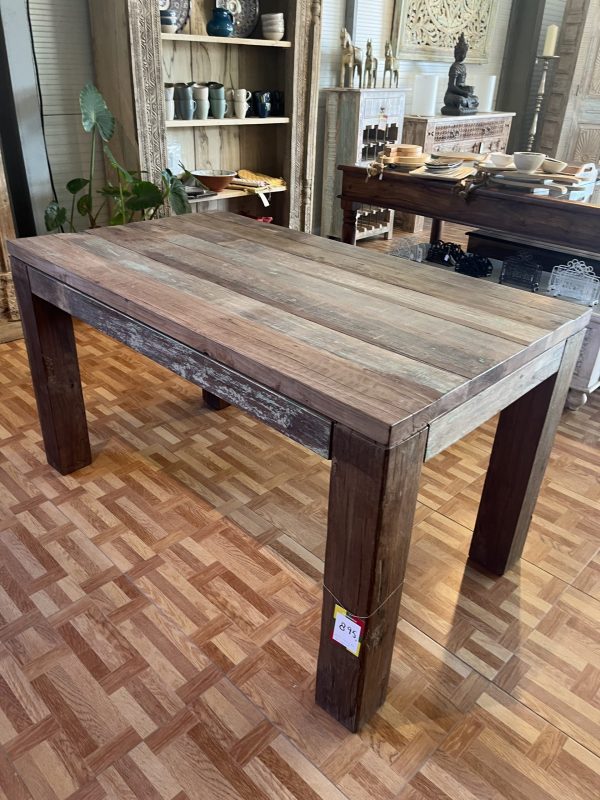 teak dinning table sc49006