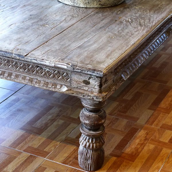 old teak coffee table sc42001