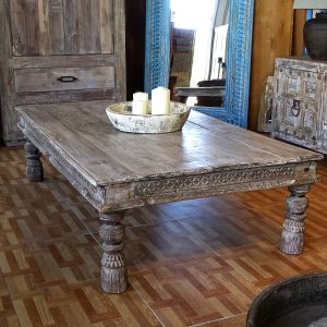 old teak coffee table sc42001